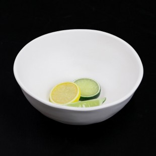 Elite Global Solutions RT83R-OW Tenaya 1.38 Qt. Off White Round Melamine Serving Bowl - 6/Case Elite Global Solutions RT83R-OW Tenaya 1.38 Qt. Off White Round Melamine Serving Bowl - 6/Case