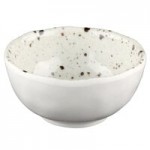 Elite Global Solutions D712SQ-CC Macchiato 22 oz. Chocolate Chip Square Melamine Bowl - 6/Case