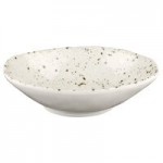 Elite Global Solutions D712SQ-CC Macchiato 22 oz. Chocolate Chip Square Melamine Bowl - 6/Case