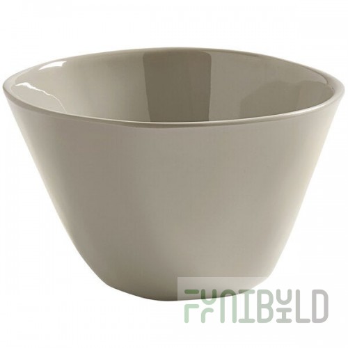 American Metalcraft Crave 50 oz. Shadow Melamine Bowl