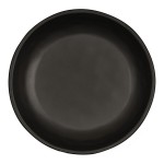 Cal-Mil Carmel 16 oz. Matte Black Coupe Melamine Pasta Bowl - 3/Case Cal-Mil Carmel 16 oz. Matte Black Coupe Melamine Pasta Bowl - 3/Case