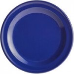 Acopa Foundations 8 oz. Blue Melamine Bouillon Cup - 12/Case