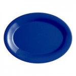 Acopa Foundations 8 oz. Blue Melamine Bouillon Cup - 12/Case