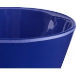Acopa Foundations 8 oz. Blue Melamine Bouillon Cup - 12/Case