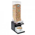 Cal-Mil 22014-4-15 Monterey White Plate Stand - 9 Cal-Mil 22014-4-15 Monterey White Plate Stand - 9