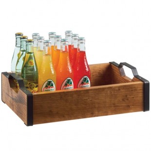 Cal-Mil 3924-99 Madera Rustic Pine Serving Tray - 17 1/4
