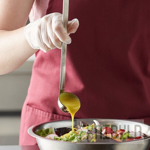 Vollrath 4980110 Jacob's Pride® 1 oz. One-Piece Stainless Steel Ladle