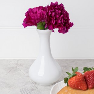 Arcoroc R0882 Candour 6.25 oz. Porcelain Vase by Arc Cardinal - 16/Case Arcoroc R0882 Candour 6.25 oz. Porcelain Vase by Arc Cardinal - 16/Case