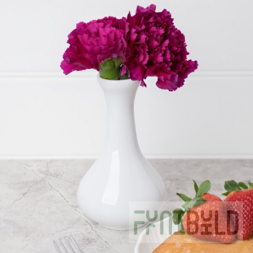 Arcoroc R0882 Candour 6.25 oz. Porcelain Vase by Arc Cardinal - 16/Case