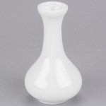 Arcoroc R0882 Candour 6.25 oz. Porcelain Vase by Arc Cardinal - 16/Case Arcoroc R0882 Candour 6.25 oz. Porcelain Vase by Arc Cardinal - 16/Case