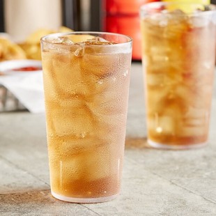 Choice 12 oz. Clear Plastic Pebbled Tumbler - 12/Pack Choice 12 oz. Clear Plastic Pebbled Tumbler - 12/Pack