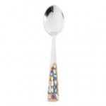 Reserve by Libbey 702 554 Pebblestone 18/8 Stainless Steel Extra Heavy Weight Bread and Butter Knife - 12/Case