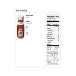 Heinz Ketchup 2.25 oz. Personal Glass Bottle - 60/Case Heinz Ketchup 2.25 oz. Personal Glass Bottle - 60/Case