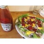 Heinz Ketchup 2.25 oz. Personal Glass Bottle - 60/Case Heinz Ketchup 2.25 oz. Personal Glass Bottle - 60/Case