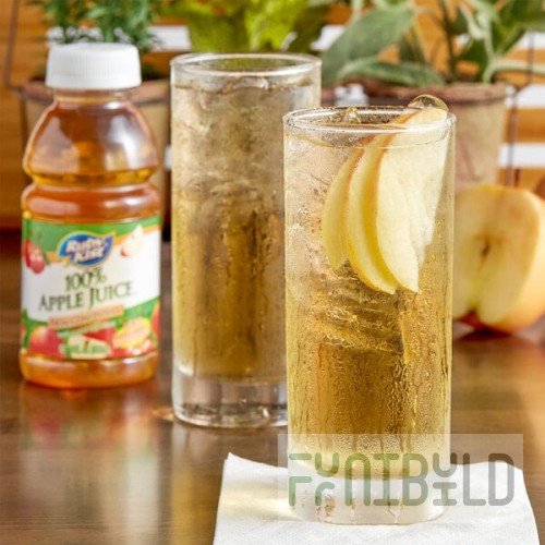 Ruby Kist 10 fl. oz. Apple Juice - 24/Case