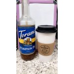 Torani Sugar-Free Pumpkin Pie Flavoring Syrup 750 mL Glass Bottle