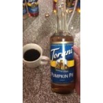 Torani Sugar-Free Pumpkin Pie Flavoring Syrup 750 mL Glass Bottle