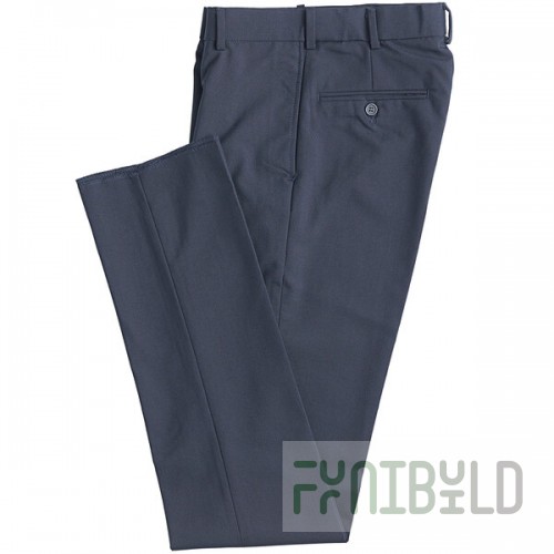 National Patrol by Henry Segal Men's Navy Flat Front Suit Pants - 28