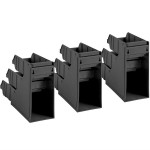 Choice Black 3-Tier Self-Serve Organizer Set with 9 Bins and 2 Label Sheets Choice Black 3-Tier Self-Serve Organizer Set with 9 Bins and 2 Label Sheets