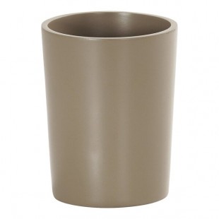 Cal-Mil 38 oz. Taupe Round Resin Crock / Condiment Jar Cal-Mil 38 oz. Taupe Round Resin Crock / Condiment Jar