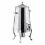 Choice Deluxe Stainless Steel 80 Cup Coffee Chafer Urn with Chrome Accents - 5 Gallon Choice Deluxe Stainless Steel 80 Cup Coffee Chafer Urn with Chrome Accents - 5 Gallon