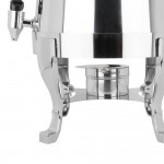 Choice Deluxe Stainless Steel 80 Cup Coffee Chafer Urn with Chrome Accents - 5 Gallon Choice Deluxe Stainless Steel 80 Cup Coffee Chafer Urn with Chrome Accents - 5 Gallon