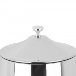 Choice Deluxe Stainless Steel 80 Cup Coffee Chafer Urn with Chrome Accents - 5 Gallon Choice Deluxe Stainless Steel 80 Cup Coffee Chafer Urn with Chrome Accents - 5 Gallon