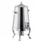 Choice Deluxe Stainless Steel 80 Cup Coffee Chafer Urn with Chrome Accents - 5 Gallon Choice Deluxe Stainless Steel 80 Cup Coffee Chafer Urn with Chrome Accents - 5 Gallon