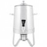 Choice Deluxe Stainless Steel 80 Cup Coffee Chafer Urn with Chrome Accents - 5 Gallon Choice Deluxe Stainless Steel 80 Cup Coffee Chafer Urn with Chrome Accents - 5 Gallon