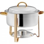 Choice Deluxe Stainless Steel 80 Cup Coffee Chafer Urn with Chrome Accents - 5 Gallon Choice Deluxe Stainless Steel 80 Cup Coffee Chafer Urn with Chrome Accents - 5 Gallon
