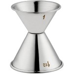 American Metalcraft J204 1 oz. & 1.5 oz. Stainless Steel Jigger American Metalcraft J204 1 oz. & 1.5 oz. Stainless Steel Jigger