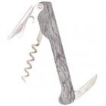 Franmara 2011B Capitano Waiter's Corkscrew with Designer Series Burlwood Decal Handle