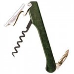 Franmara 2011B Capitano Waiter's Corkscrew with Designer Series Burlwood Decal Handle