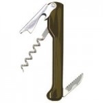 Franmara 2011B Capitano Waiter's Corkscrew with Designer Series Burlwood Decal Handle