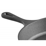 Valor 3-Piece Pre-Seasoned Cast Iron Skillet Set - Includes 8