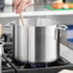 Choice 10 Qt. Standard Weight Aluminum Stock Pot