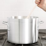 Choice 10 Qt. Standard Weight Aluminum Stock Pot