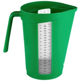 Vikan 2 Liter Green Polypropylene Measuring Jug 60002 Vikan 2 Liter Green Polypropylene Measuring Jug 60002