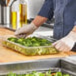 Vollrath 8002410 Super Pan® Full Size Clear Polycarbonate Food Pan - 2 1/2