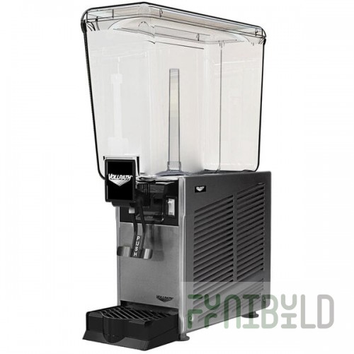 Vollrath VBBE1-37-F Single 5.28 Gallon Bowl Refrigerated Beverage Dispenser with Fountain Spray Circulation - 115V