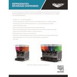 Vollrath VBBE1-37-F Single 5.28 Gallon Bowl Refrigerated Beverage Dispenser with Fountain Spray Circulation - 115V Vollrath VBBE1-37-F Single 5.28 Gallon Bowl Refrigerated Beverage Dispenser with Fountain Spray Circulation - 115V