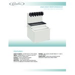 Cornelius 631100055 CB2323 High Performance Stainless Steel Drop-In Soda Dispenser with 8 UFB-1 Sanitary Lever Valves and 80 lb. Ice Bin, 120V Cornelius 631100055 CB2323 High Performance Stainless Steel Drop-In Soda Dispenser with 8 UFB-1 Sanitary Lever Valves and 80 lb. Ice Bin, 120V