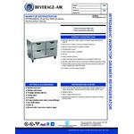 Beverage-Air WTRD48AHC-4-FLT 48