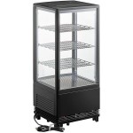 Avantco GSM-3-HC Black Glass Sided Countertop Display Refrigerator Avantco GSM-3-HC Black Glass Sided Countertop Display Refrigerator