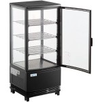 Avantco GSM-3-HC Black Glass Sided Countertop Display Refrigerator Avantco GSM-3-HC Black Glass Sided Countertop Display Refrigerator