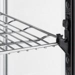 Avantco GSM-3-HC Black Glass Sided Countertop Display Refrigerator Avantco GSM-3-HC Black Glass Sided Countertop Display Refrigerator