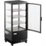Avantco GSM-3-HC Black Glass Sided Countertop Display Refrigerator Avantco GSM-3-HC Black Glass Sided Countertop Display Refrigerator