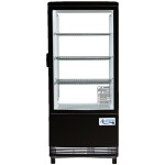 Avantco GSM-3-HC Black Glass Sided Countertop Display Refrigerator Avantco GSM-3-HC Black Glass Sided Countertop Display Refrigerator