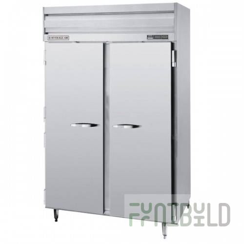 Beverage-Air PRF24-24HC-1AS-02 Stainless Steel Solid Door Dual Temperature Reach-In