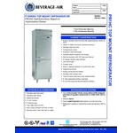 Beverage-Air P-Series PR1HC-1AHS 26 1/2 Beverage-Air P-Series PR1HC-1AHS 26 1/2